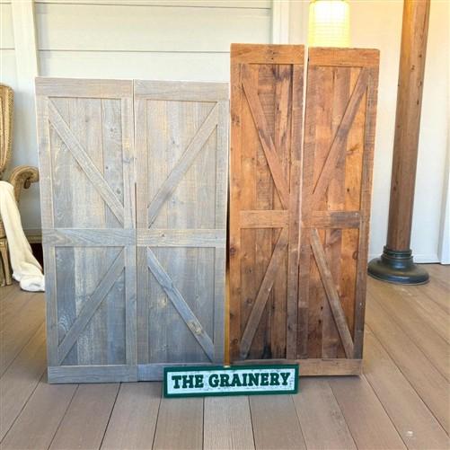 Sliding Barn Door, Amish Custom Made To Order, Farmhouse Door A3
