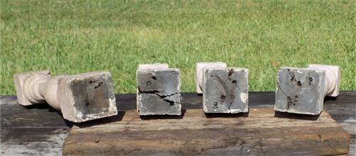 Balusters - 4 Vintage Wood Balusters, Salvaged Spindles, Chippy Paint Porch Posts E by The Old Grainery (Architectural, Ca...