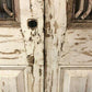 Antique French Double Doors (43x99) Wood Iron Doors, European Doors D92