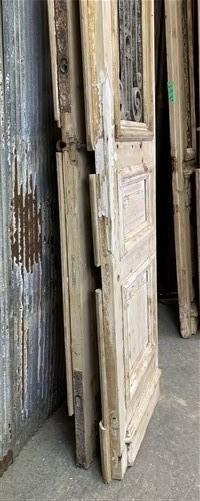 Antique French Double Doors (53x116) European Doors, Iron Wood Doors, R12