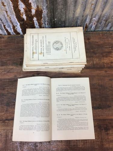 Books - WWI 1913-1916 Book International Conciliation 127 The Disclosures From Germany by The Old Grainery (antique book,...