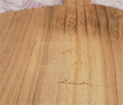 Bread Board - Round Wooden Bread Board, French Cutting Board, Rustic Chopping Board E23, by The Old Grainery (Bread Board,...