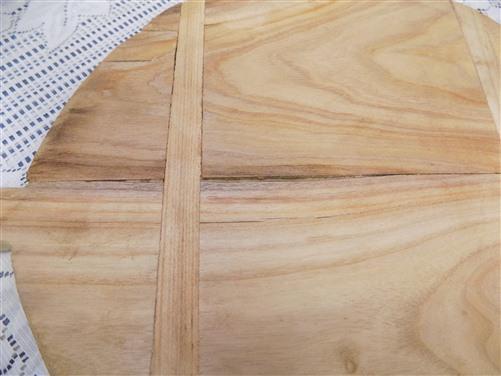 Bread Board - Round Wooden Bread Board, French Cutting Board, Rustic Chopping Board E10, by The Old Grainery (Bread Board,...