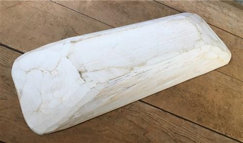 Tray - Light Wood Bowl, Medium Carved Wood Bread Bowl, Rustic Farmhouse Table Decor A21 by The Old Grainery (bowl, bread b...