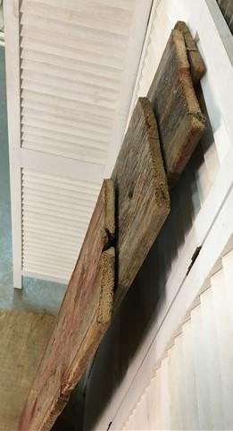 4 Barn Wood Reclaimed Planks, Wall Siding Boards, Lumber Floating Shelf A30