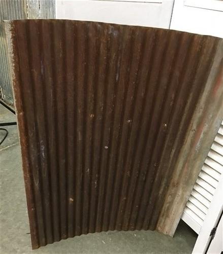 4 Galvanized Tin Sheets, Roof Ceiling Sink Backsplash, Architectural Salvage A18