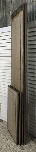 4 Wooden Door Panels, Cupboard Furniture Architectural Salvage, Art Craft A26