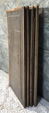 Wooden Door panels - 4 Wooden Door Panels, Cupboard Furniture Architectural Salvage, Art Craft A29 by The Old Grainery (ar...