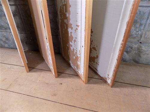 Wood panel - 4 Wooden Door Panels, Cupboard Furniture Architectural Salvage, Art Craft A16, by The Old Grainery (Chippy Pa...
