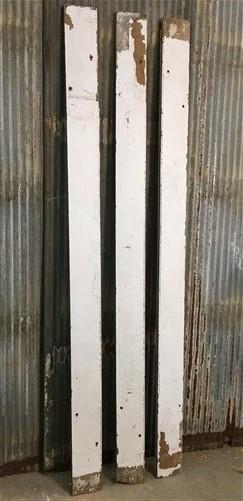 3 Reclaimed Wood Wainscoting Bead Board, Architectural Salvage Vintage A3,