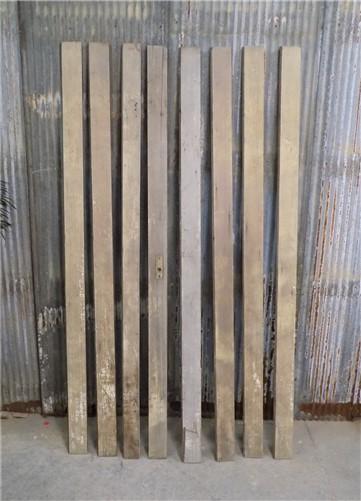 8 Reclaimed Wood Accent Wall Siding Board, Architectural Salvage Vintage A6,