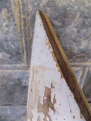 Trim - Architectural Salvage Decorative Panels, White Wood Reclaimed House Trim C, by The Old Grainery (Architectural, Chi...