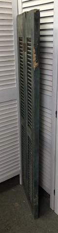 Wood Shutters - Wood Shutters Lot Victorian Window Louver Plantation Door Mission Vintage A75 by The Old Grainery (archite...