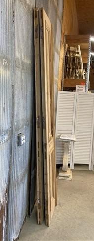 Antique French Double Doors, Thick Molding Design (38.5x100) European B79