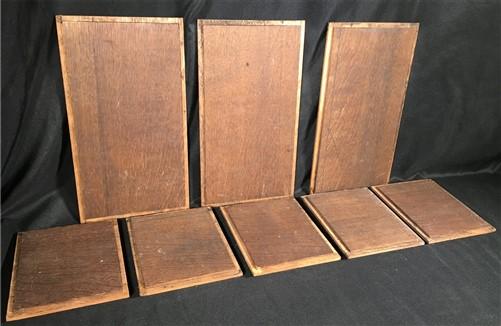 Door Panel - 8 Wooden Door Panels, Cupboard Furniture Architectural Salvage, Art Crafts A51, by The Old Grainery (art, Bro...