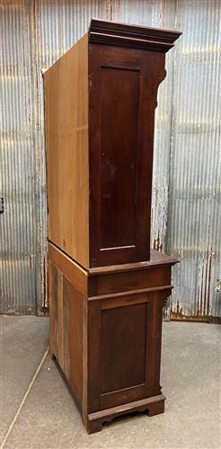 Walnut China Hutch, Display Case, China Cabinet, Kitchen Cabinet, Dining Room