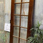 10 Pane Glass Door (32x84), Vintage American Door, Architectural Salvage, A5