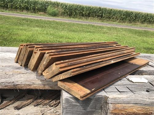 Bead Board - 13 Reclaimed Wainscoting Bead Board Pieces, Architectural Salvage Vintage A32 by The Old Grainery (Beadboard,...