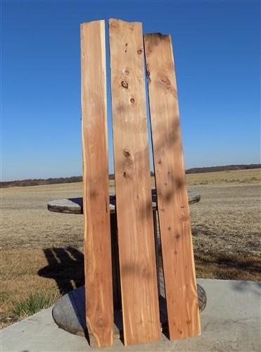 3 Raw Walnut Boards, Natural Unfinished Sawn Wood Lumber, Rustic Hardwood F,