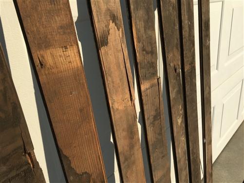 Wainscoting bead board pieces - 8 Reclaimed Wainscoting Bead Board Pieces, Architectural Salvage Vintage A42, by The Old G...