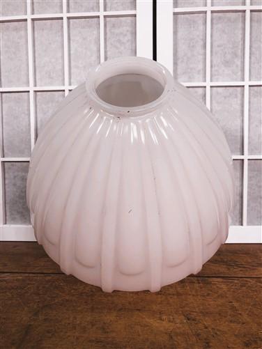 lamp shade - Elegant Opalescent White Milk Glass Lamp Fixture Shade, Vintage Light Shade, by The Old Grainery (decorative,...