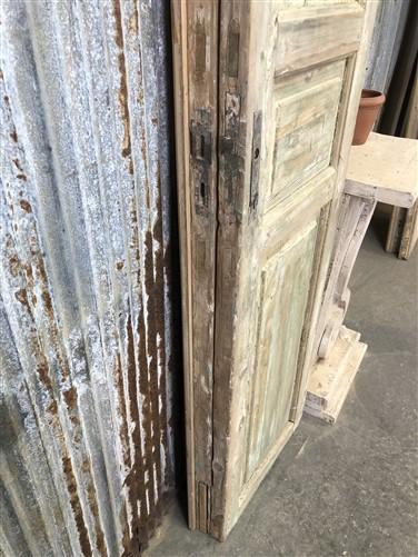 Antique French Double Doors (36.5x88) Raised Panel Doors, European Doors A347
