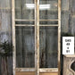 Antique French Double Doors (49x91) 3 Pane Glass European Doors G85