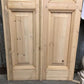 French Double Doors (32x96.5) European Styled Doors, Raised Panel Doors N58