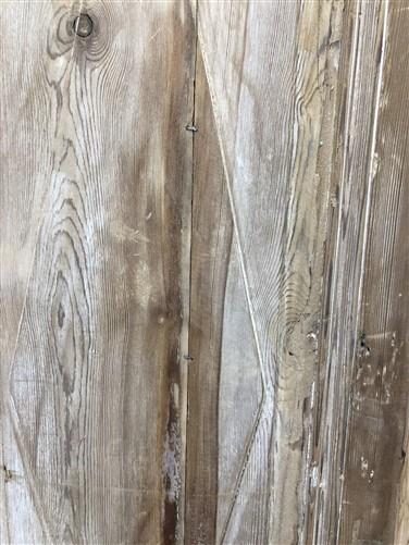 Antique French Double Doors (42.5x93.5) European Doors, Raised Panel Doors A455