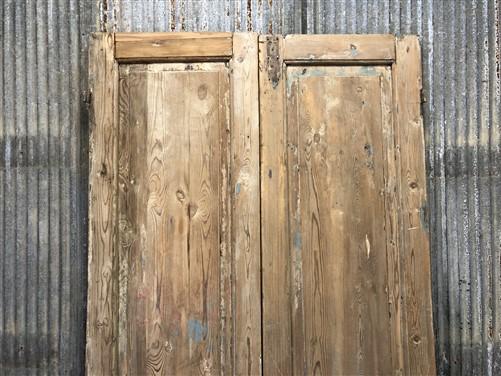 Antique French Double Doors (37x88) Raised Panel Doors, European Doors A466