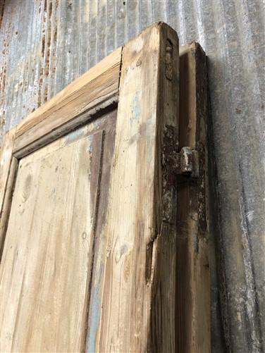Antique French Double Doors (37x88) Raised Panel Doors, European Doors A466