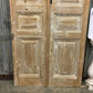 Antique French Double Doors (40.75x98.5) Raised Panel Doors, European Doors A502