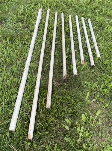 Wood Trim - 8 Wood Trim Pieces, Architectural Salvage, Reclaimed Chair Rail Molding by The Old Grainery (architectural, ba...