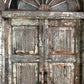 Antique Arched French Double Doors (55.5x109) Encased Doors, European Doors Jamb S2