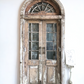 Antique Arched French Double Doors (48x108) Encased Doors, European Door Jamb S5
