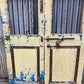 Vintage Indian Garden Gates, Teak Metal Carved Doors, Architectural Salvage, A93