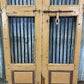 Vintage Indian Garden Gates, Teak Metal Carved Doors, Architectural Salvage, A95