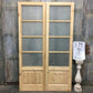 French Double Door (48x80) 4 Pane Frosted Glass European Styled Door EM6