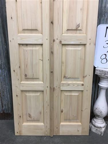 Arched French Double Doors (32x80.5) European Styled Doors, Panel Doors M7