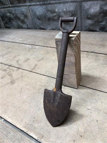 Souvenoir - 1987 Midwest Foundry Ground Breaking Ceremony Shovel, Hudson Indiana, A, by The Old Grainery (cast iron, colle...