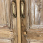 Antique Encased French Double Doors (42x92) European Panel Doors With Jamb S24