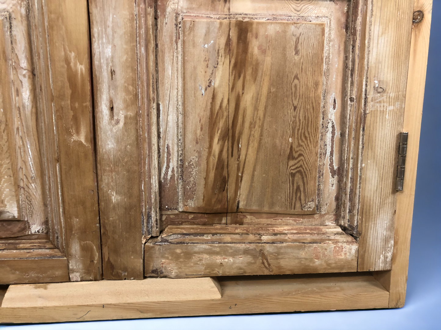 Antique French Double Doors with Jamb (42x92) European Panel Doors S24