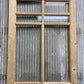Antique French Single Door (33x93) 10 Pane Glass European Door H32