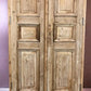 Antique Encased French Double Doors (41x88) European Panel Doors With Jamb S29
