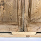 Antique Encased French Double Door (41.5x91.5) European Panel Door With Jamb S32
