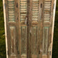 Antique Encased Shutter French Double Door (39.5x94.5) European Door Jamb S36