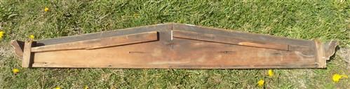 Crown Molding - Crown Molding Header, Trim Arch Door Window Pediment Architectural Salvage B30, by The Old Grainery (arch,...