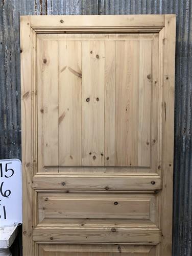 French Single Door (36x81) European Styled Door, Raised Panel Door, Q15