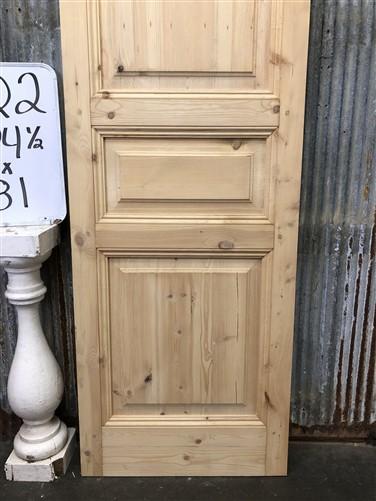 French Single Door (24.5x81) European Styled Door, Raised Panel Door, Q2