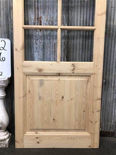 Door - French Single Door (36x96) 8 Pane Glass European Styled Door F22 by The Old Grainery (antique doors, barn doors, di...
